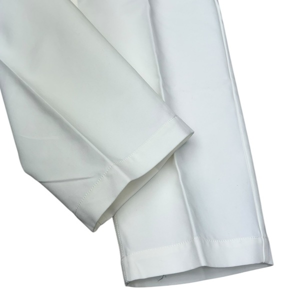 Christian Wijnants Pelanac Cropped Wide Leg Trousers - White Denim, Size 8 - Picture 12 of 15